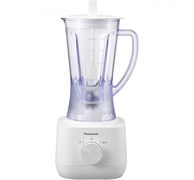 Блендер Panasonic стационарный, 450Вт, чаша-1350мл, мельн., для помола специй, белый
