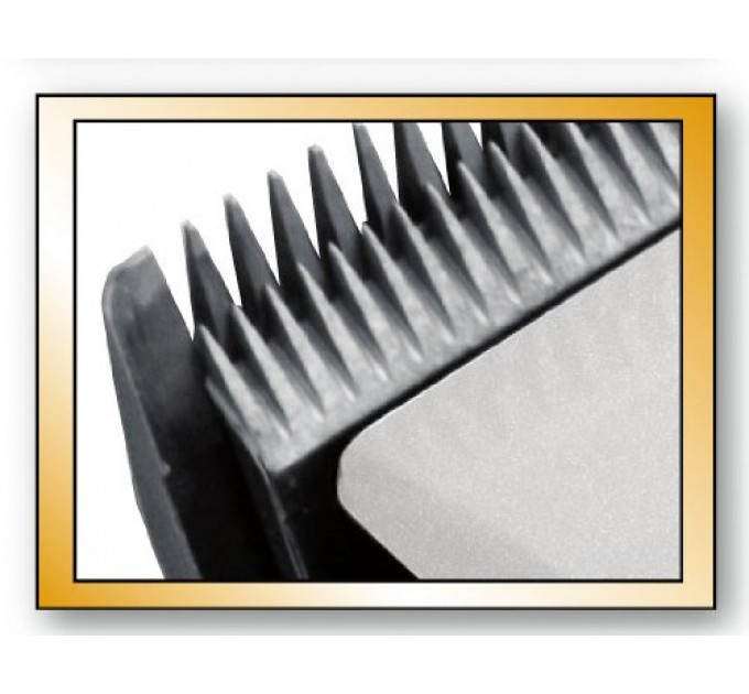 Машинка для стрижки WAHL HomePro, від мережі, вібраційний мотор, насадок-8, кейс,ножиці, гребінець в компл, сталь, чорно-сріблястий