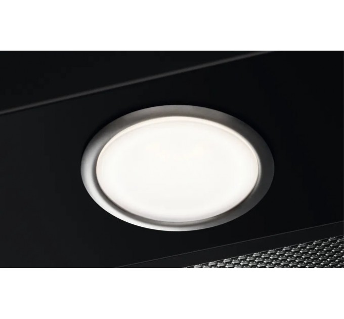 Вытяжка Electrolux наклонная, 60см, 600м куб час, черный