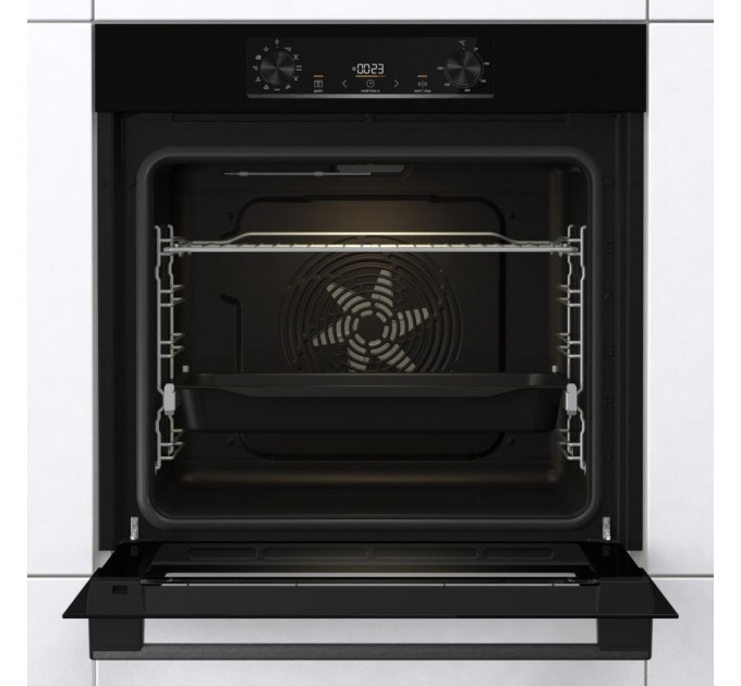 Комплект Gorenje (духовка электрическая BO6735E05B + поверхность газ на стекле GTW641EB), 743549, чорн