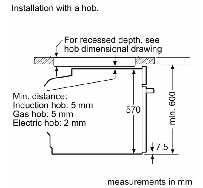 Духова шафа Siemens електрична, 76л, A, дисплей, конвекція, телескопічні направляючі, чорний
