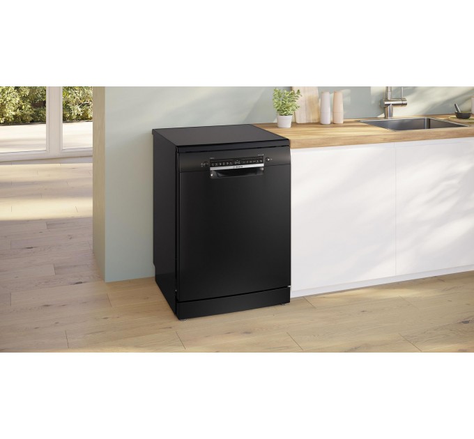 Посудомоечная машина Bosch, 12компл., A+, 60см, дисплей, 3я корзина, черный