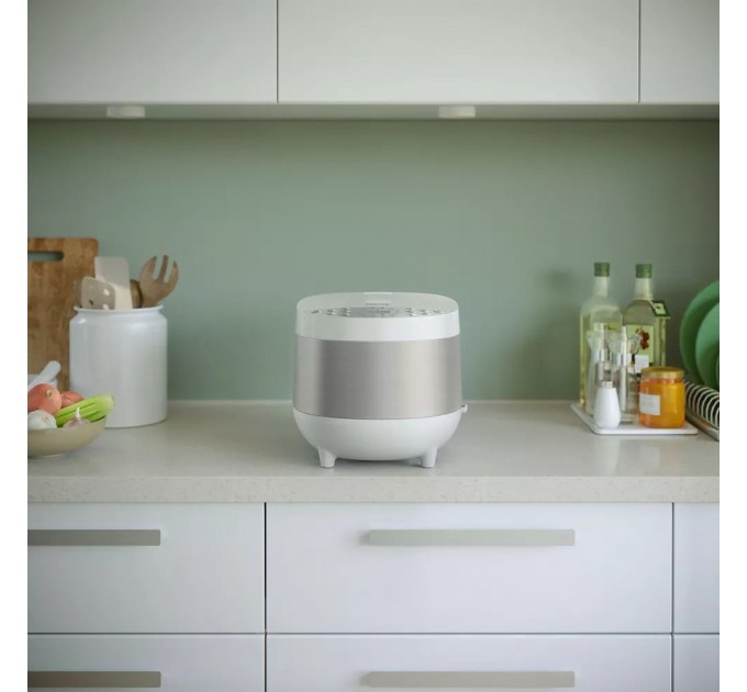 Мультиварка Philips All-in-One, 980Вт, чаша-5л, электронное управл., пластик, белый