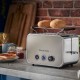 Russell Hobbs toaster Distinctions 2-Slice 1670Вт, подогрев, разморозка, пластик, серебристо-серый