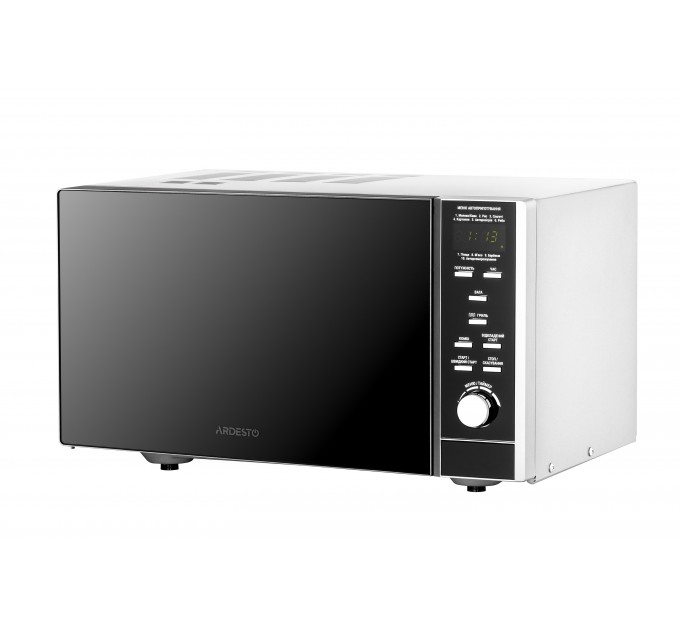 Микроволновая печь ARDESTO, 23л, электр. управл., 900Вт, гриль, дисплей, откр.кнопкой, черный