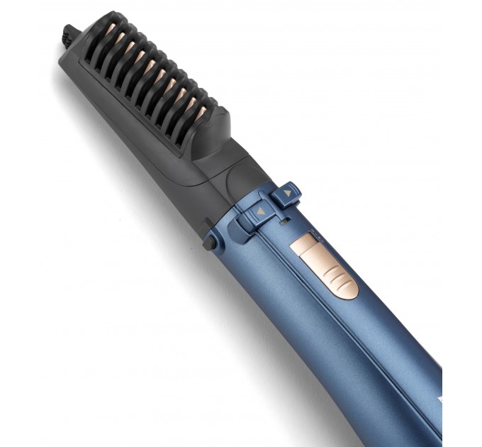 Фен-щетка Babyliss Style Pro, 1000Вт, режимов-2, хол. обдув, иониз-я, чехол для хранения, керамика, синий