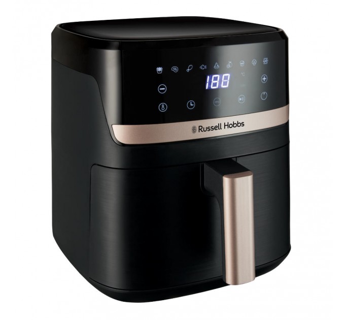 Мультипеч Russell Hobbs 1500Вт, чаша-5.5л, электронное управл., 9 авто. программ, пластик, чорний