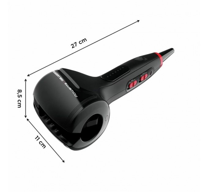 Стайлер Rowenta x Karl Lagerfeld So Curls, автоматический, темп.режимов-3, 170C–230С, ионизация, турмалин, черный