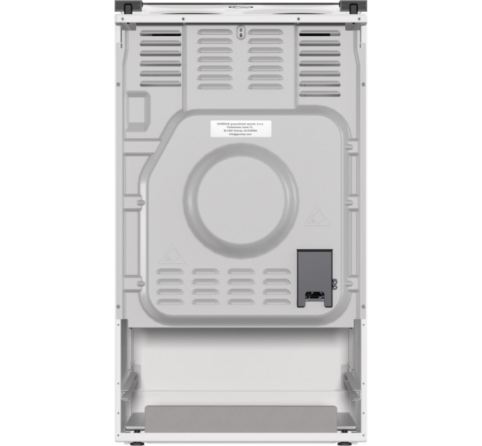 Плита Gorenje электрическая , 68л, 50x60см, гриль, белый