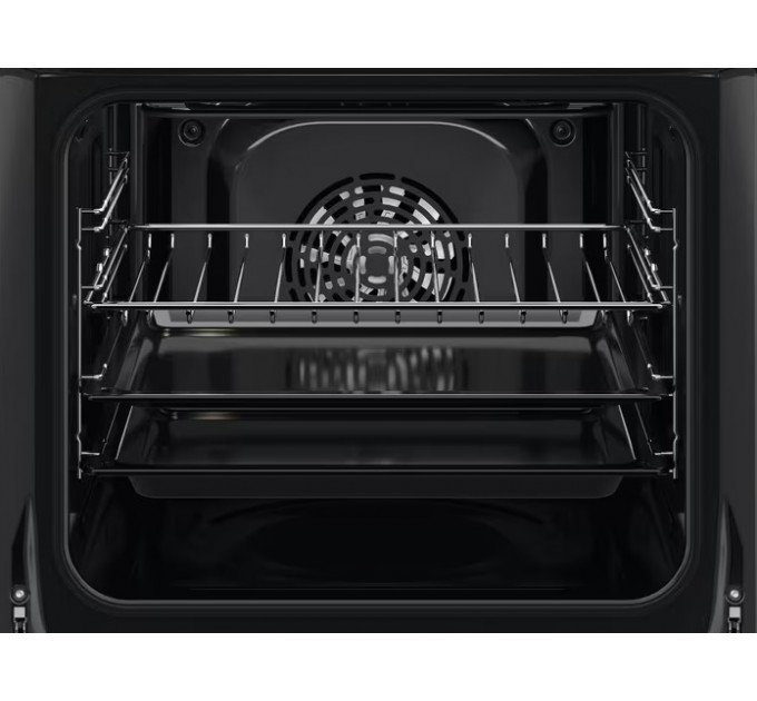 Духова шафа Electrolux електрична, 65л, A, дисплей, конвекція, чорний