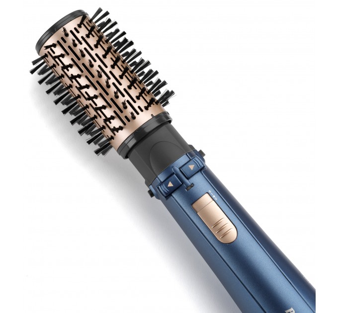 Фен-щетка Babyliss Style Pro, 1000Вт, режимов-2, хол. обдув, иониз-я, чехол для хранения, керамика, синий
