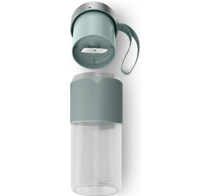 Блендер Tefal Lightmix портативний для смузі, чаша-300мл, USB, тритан, зеленый