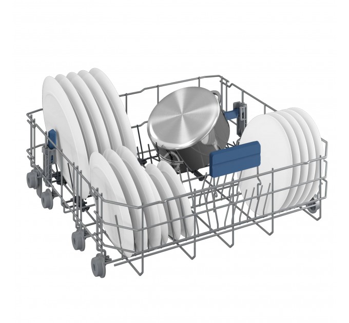 Посудомийна машина Beko, 15компл., A++, 60см, дисплей, 3й кошик, нерж