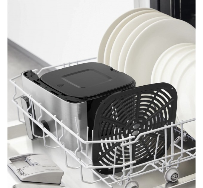 Мультипіч Tefal Easy Fry Mega, 1700Вт, чаша-7.5л, сенсорне керув., 8 програм, пластик, чорний