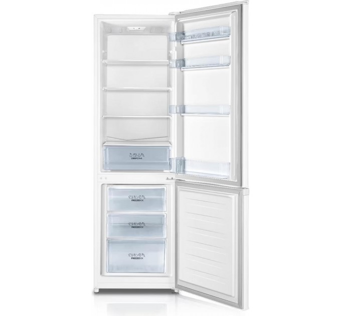Холодильник Gorenje з нижн. мороз. камерою, 180х55х56см, 2 дв., Х- 198л, М- 66л, A++, ST, Белый