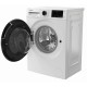 Стиральная машина Whirlpool фронтальная, 7кг, 1200, A, 49.6см, дисплей, пар, инвертор, люк черный, белый