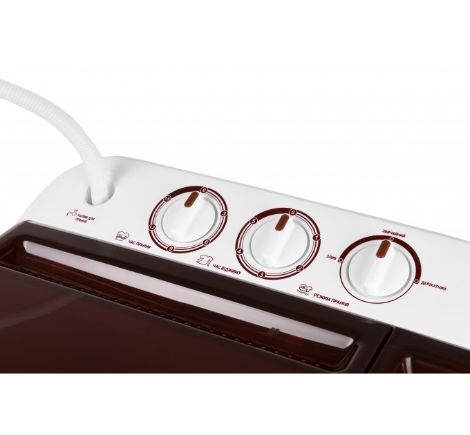 Стиральная машина ARDESTO полуавтомат., 6.5кг, 1350, A, 41см, отжим, белый