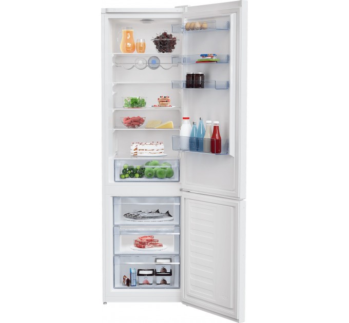 Холодильник Beko с нижн. мороз., 203x60x67, xолод.отд.-266л, мороз.отд.-120л, 2дв., А++, ST, белый