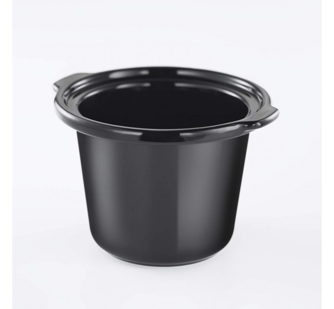 Повільноварка Russell Hobbs CompactHome, 145Вт, чаша-2л, механічне керув., знімна кришка, нерж. сталь, сірий