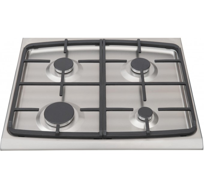 Плита Hansa газовая, 70л, 60x60см, чугун, нерж