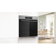 Духовой шкаф Bosch электрический, 76л, A, дисплей, конвекция, телескопические направляющие (2 уровня), soft closing, нержавеющая сталь