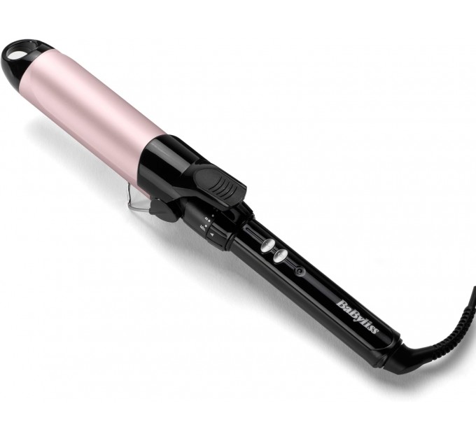 Плойка Babyliss Pro 180 extra large, 80Вт, темп.режимов-10, D -38mm, 110-180С, металл, черный