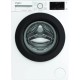 Стиральная машина Whirlpool фронтальная, 7кг, 1200, A+++, 49.6см, дисплей, пар, инвертор, люк черный, белый