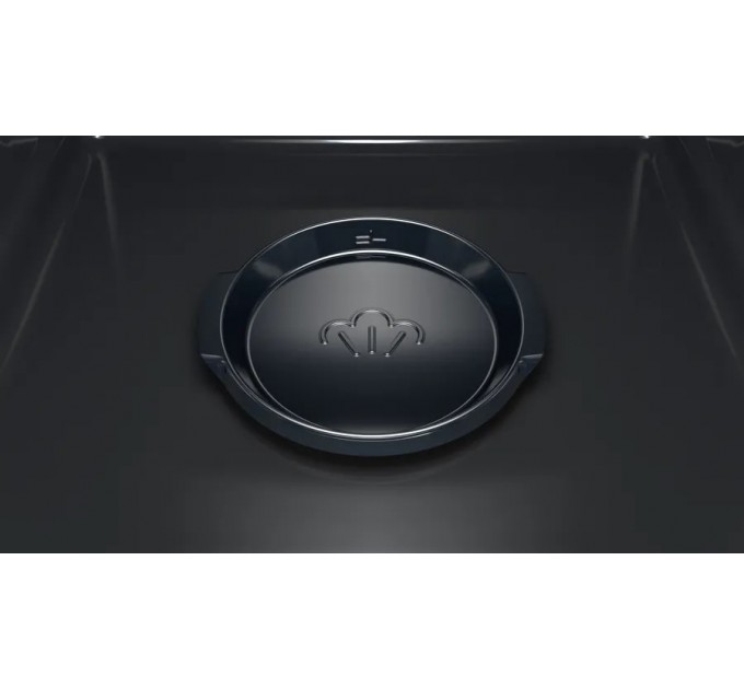 Духова шафа Siemens електрична, 76л, A, дисплей, конвекція, телескопічні направляючі, чорний