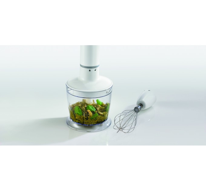 Блендер Gorenje погружной 560Вт, 4в1, чаша-500мл, измельчитель, белый