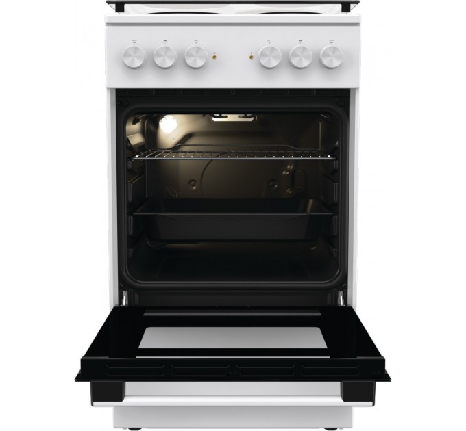 Плита Gorenje электрическая , 68л, 50x60см, гриль, белый