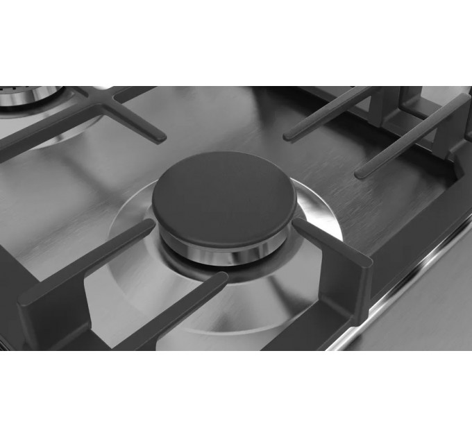 Варильна поверхня Bosch газова, 75см, чавун, нерж