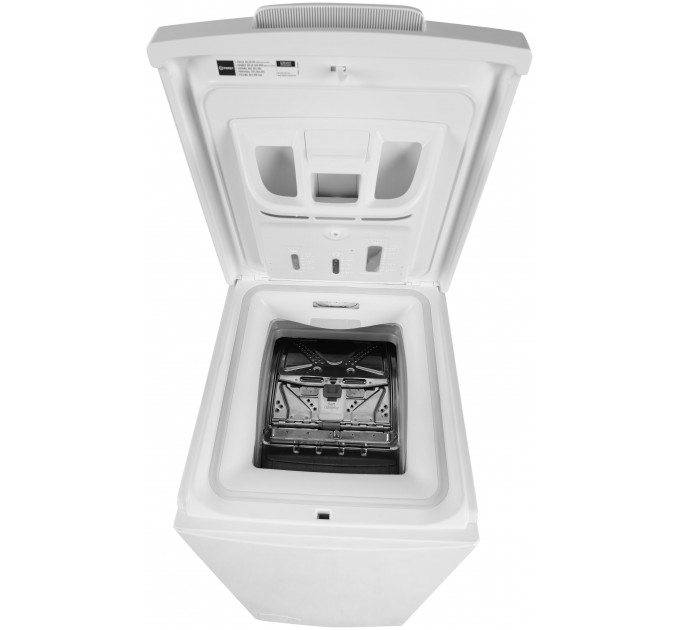 Пральна машина Indesit вертикальна, 7кг, 1200, A+++, 60см, дисплей, білий