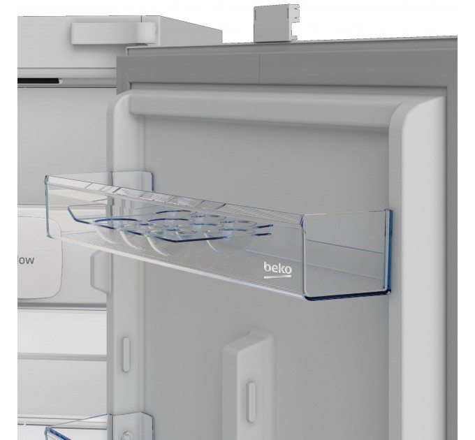 Холодильник Beko вбудований з нижн. мороз., 177x55x55, xолод.відд.-194л, мороз.відд.-76л, 2дв., E, NF, білий