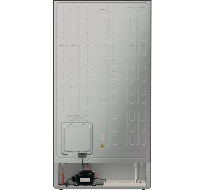 Холодильник SBS Gorenje, 179х67х92см, 2 дв., 356(191)л, А++, NF+, Инв. , Зона св-ти, Внешн.диспл, матовый серый