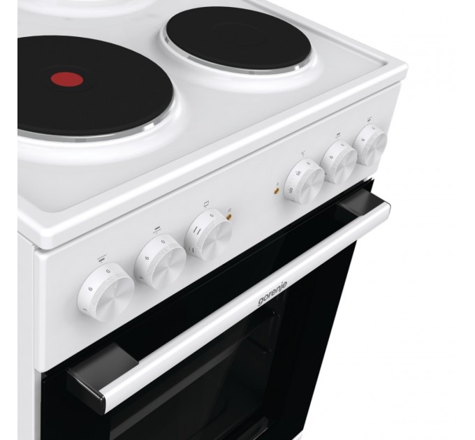 Плита Gorenje электрическая , 68л, 50x60см, гриль, белый