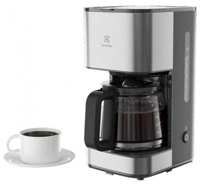 Кавоварка Electrolux крапельна 1.375л, мелена, метал