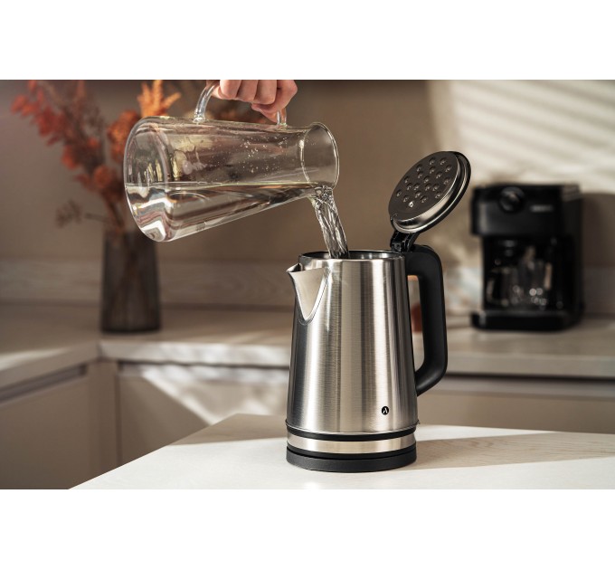 Электрочайник ARDESTO 2.2л, нерж. сталь, серебристый