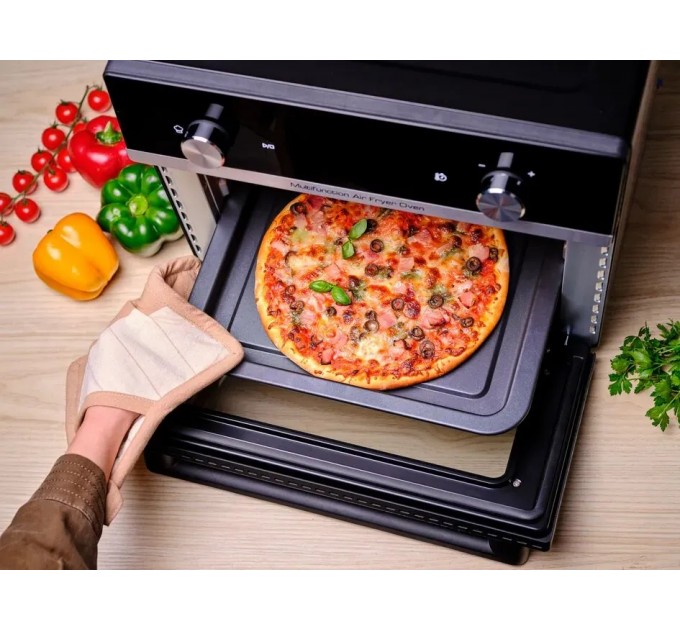 Мультипечь Tefal Easy Fry Oven Multifunctional, 1800Вт, механ. управл., пластик, черный