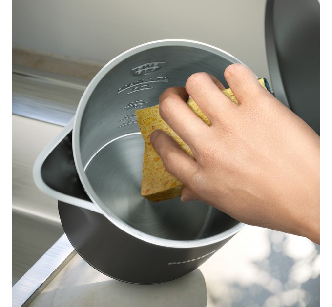 Электрочайник Philips Double Walled Kettle, 1.7л, Strix, с двойными стенками, STRIX, черный