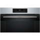 Духовой шкаф Bosch электрический, 76л, A, дисплей, конвекция, телескопические направляющие (2 уровня), soft closing, нержавеющая сталь