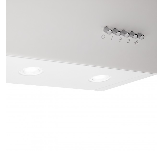 Вытяжка ARDESTO наклонная, 60см, 900м3ч, стекло, 2х1Вт LED, кнопочное, белый
