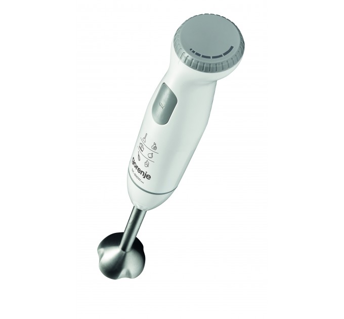 Блендер Gorenje погружной 800Вт, 4в1, чаша-500мл, измельчитель, белый