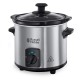 Повільноварка Russell Hobbs CompactHome, 145Вт, чаша-2л, механічне керув., знімна кришка, нерж. сталь, сірий