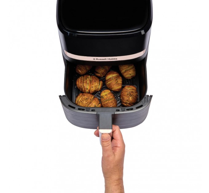 Мультипеч Russell Hobbs 1500Вт, чаша-5.5л, электронное управл., 9 авто. программ, пластик, чорний