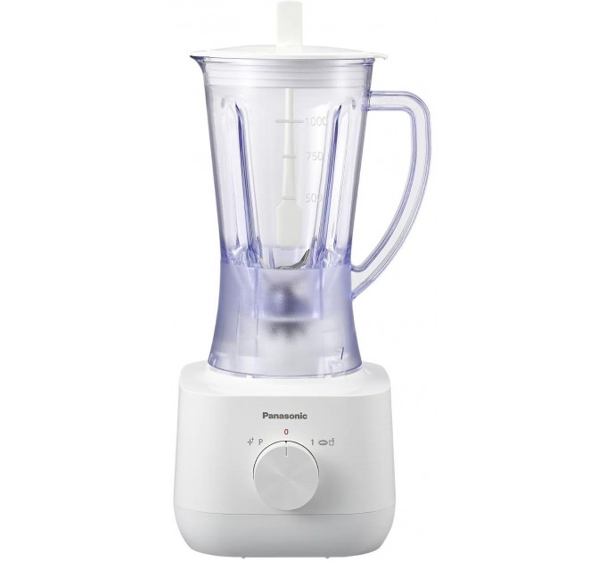 Блендер Panasonic стационарный, 450Вт, чаша-1350мл, мельн., для помола специй, белый