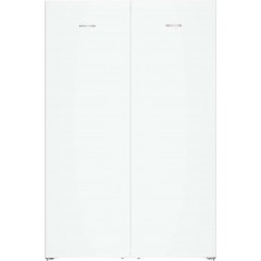 Холодильник Liebherr SBS, 185.5x119.4х67.5, холод.отд.-398л, мороз.отд.-271л, 2дв., F, NF, диспл внутр., белый