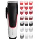 Машинка для стрижки Remington E51 Easy Fade Hair Clipper, сеть+акум., роторный мотор, насадок-3, кейс, титан.нап., черно-белый