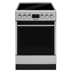 Плита Hansa електрична склокерамічна, 65л, 50x60см, дисплей, конвекція, нерж