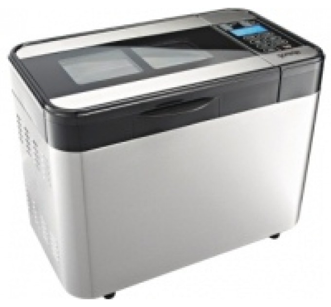 Хлебопечка Gorenje 815Вт, программ-12, макс.вес -1.4кг, форма-прямоугольник, металл, черный