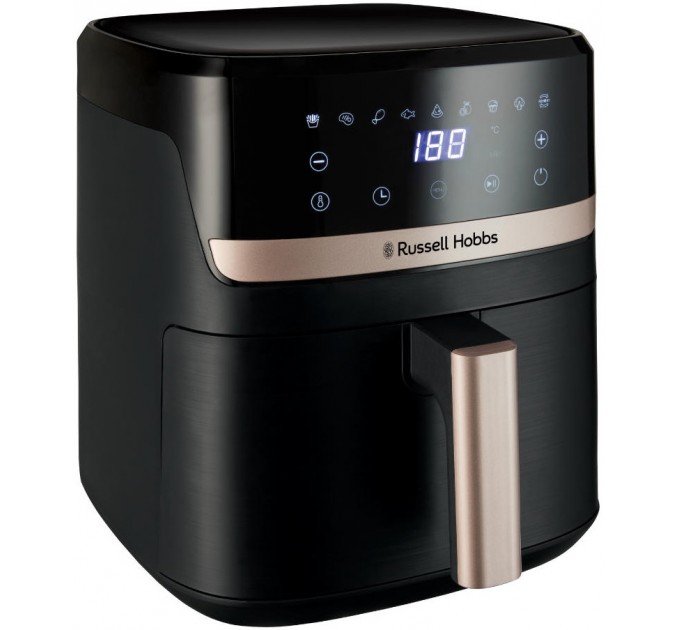 Мультипеч Russell Hobbs 1500Вт, чаша-5.5л, электронное управл., 9 авто. программ, пластик, чорний